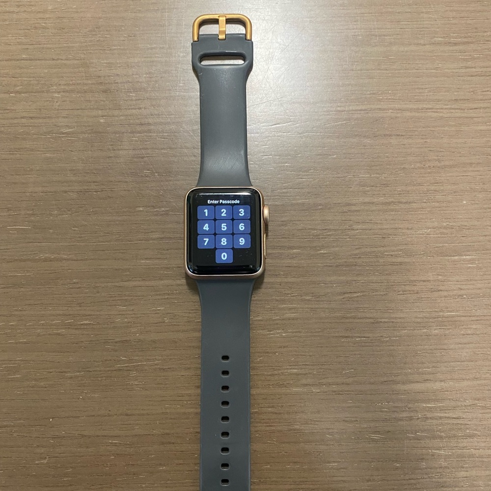 Apple Watch 3 series with GPS + cellular. Size 38mm